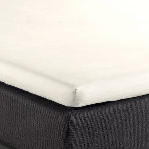 Splittopper Katoen Hoeslaken Creme 180 x 220