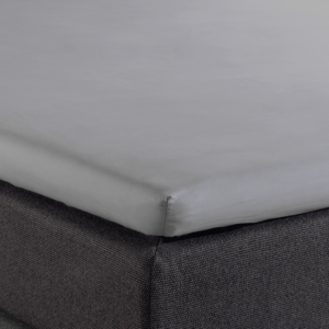 Splittopper Katoen Hoeslaken Grijs 180 x 210