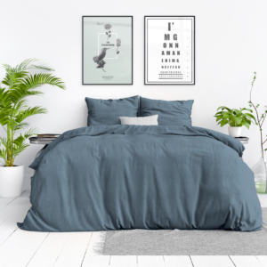 Stone washed Blauw 140 x 200/220