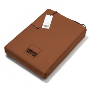 Stone washed Bruin 240 x 200/220