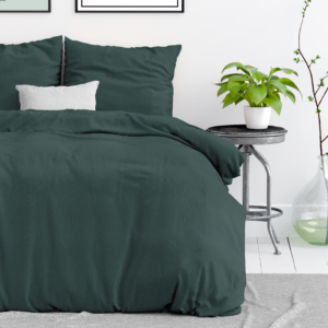 Stone washed Donker Groen 200 x 200/220