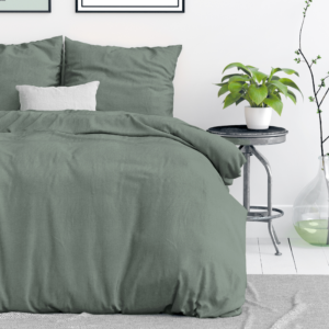 Stone washed Groen 140 x 200/220