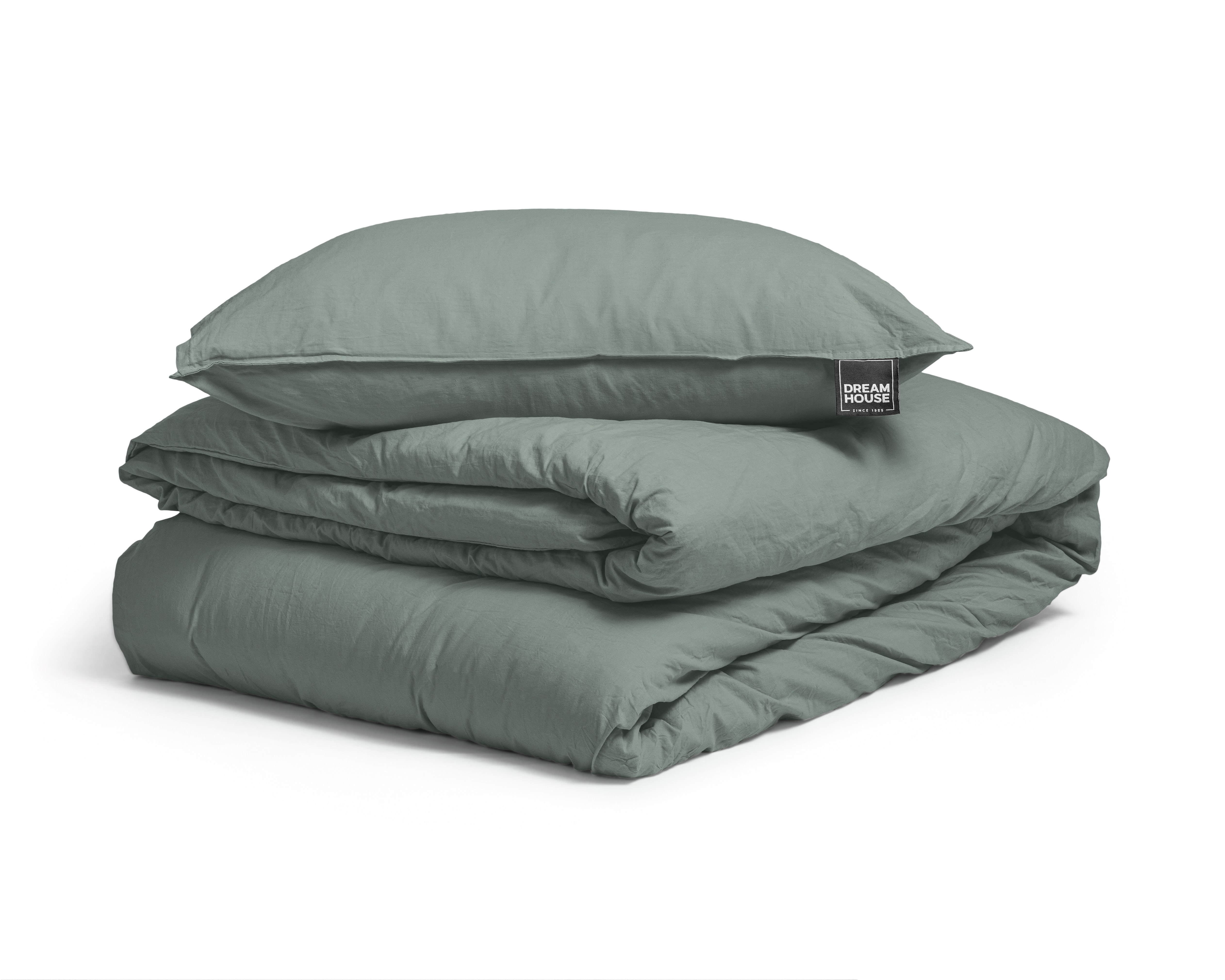 Stone washed Groen 140 x 200/220