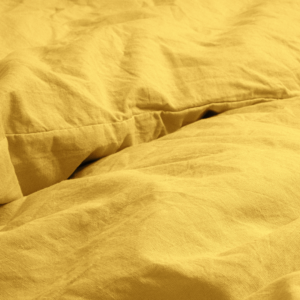 Stone washed Mustard 200 x 200/220