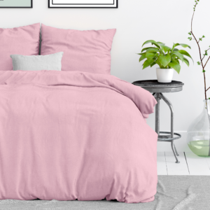 Stone washed Roze 140 x 200/220