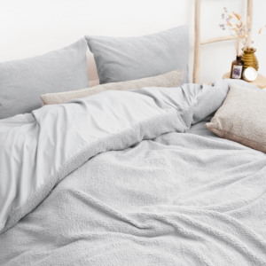 Teddy Grijs 140 x 220