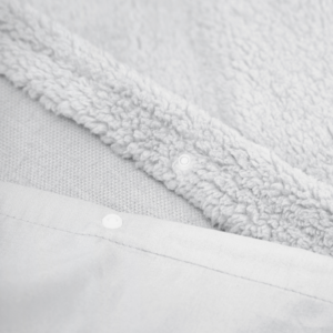 Teddy Grijs 140 x 220