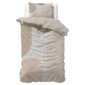 Teddy Print Crème 140 x 200/220