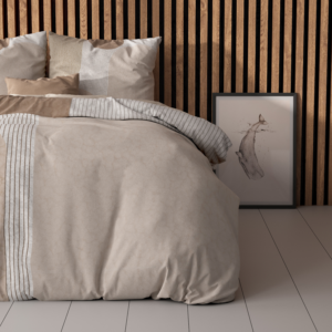 Teddy Print Crème 240 x 200/220