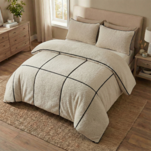 Teddy Trim Beige 140 x 200/220