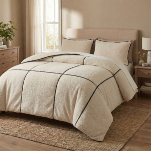 Teddy Trim Beige 200 x 200/220