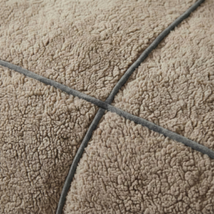 Teddy Trim Donker Taupe 200 x 200/220