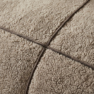 Teddy Trim Taupe 240 x 200/220