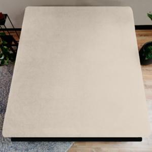 Teddy hoeslaken Creme 90 x 200