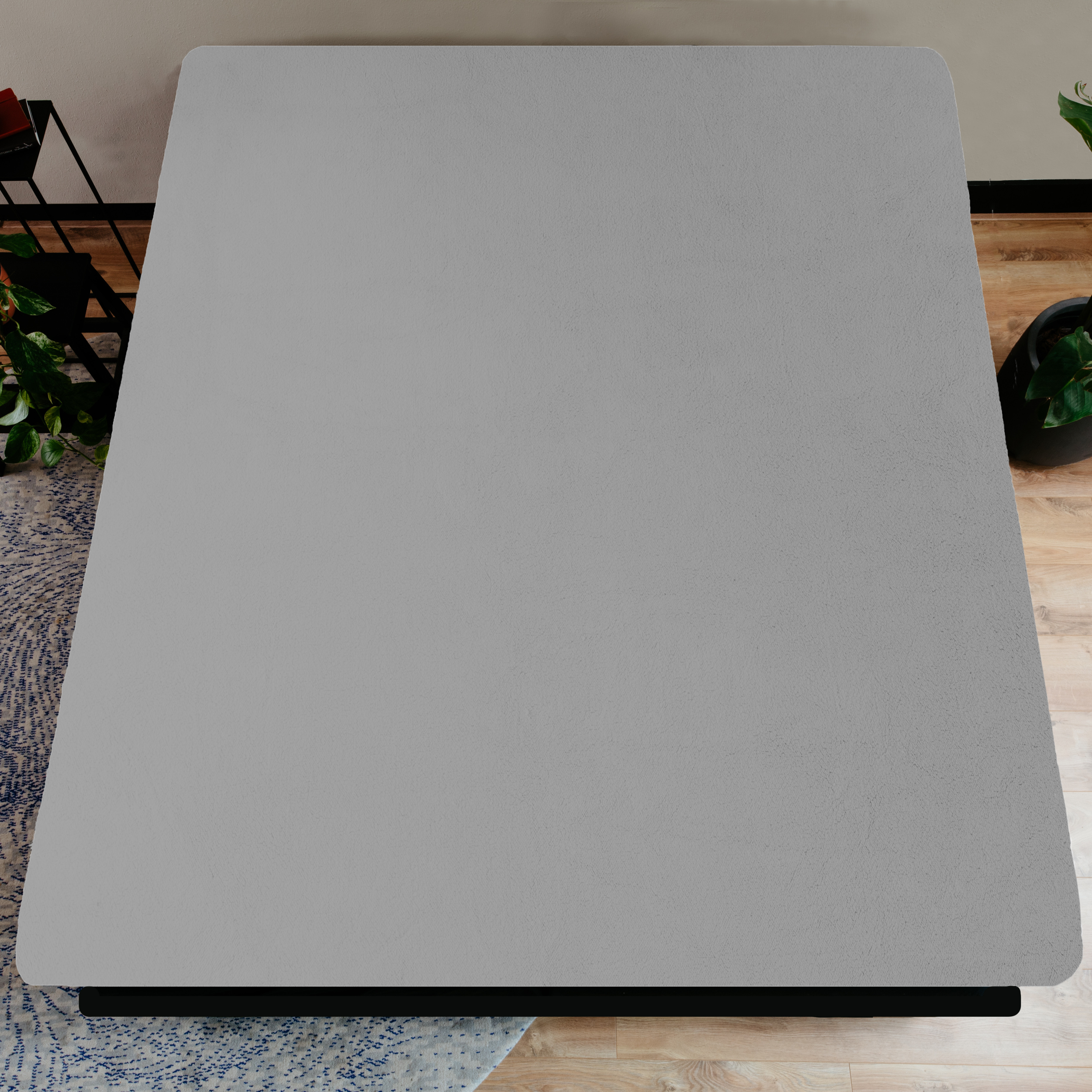 Teddy hoeslaken Grijs 90 x 200