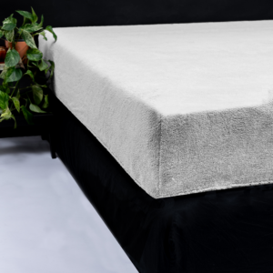 Teddy hoeslaken Grijs 90 x 200