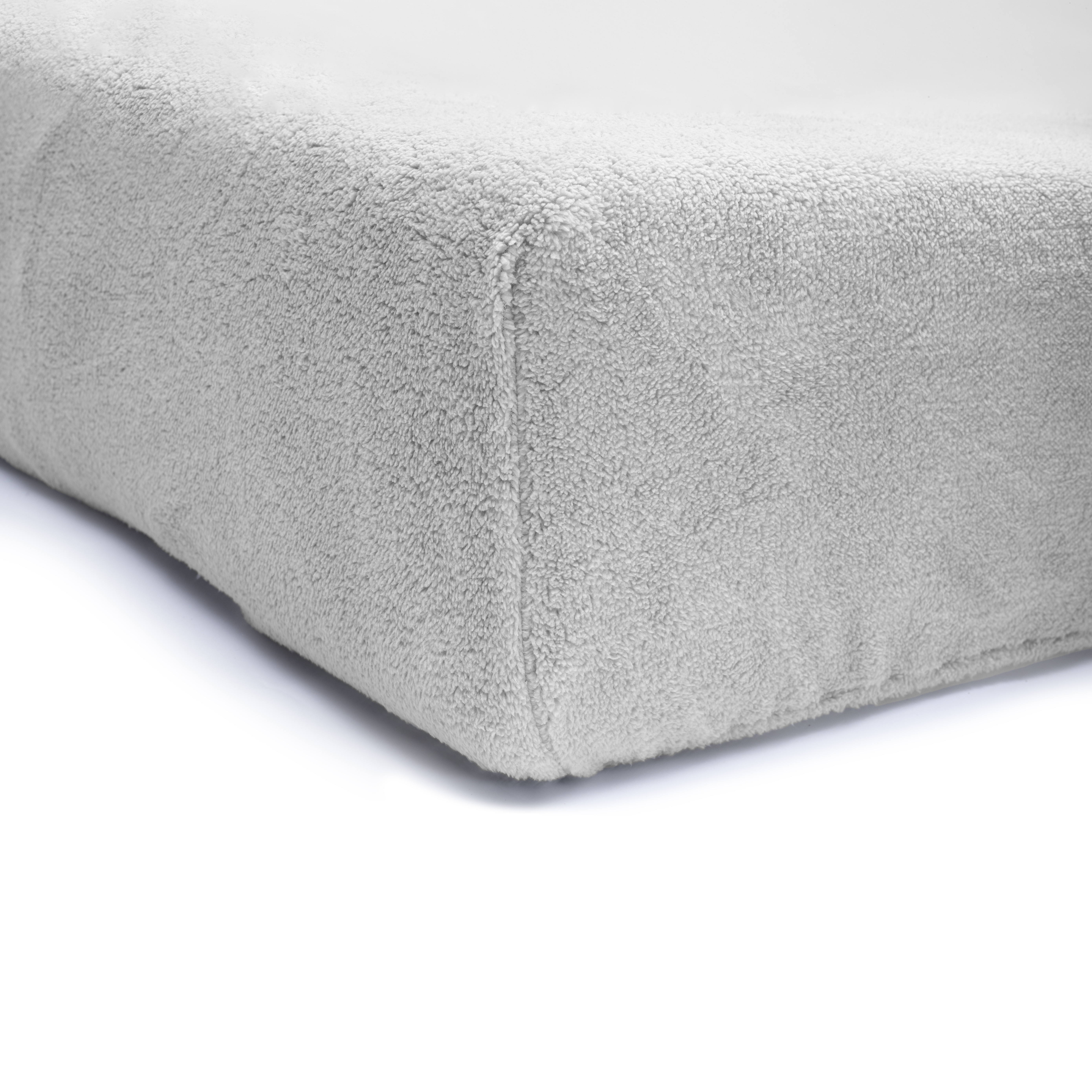 Teddy hoeslaken Grijs 90 x 200