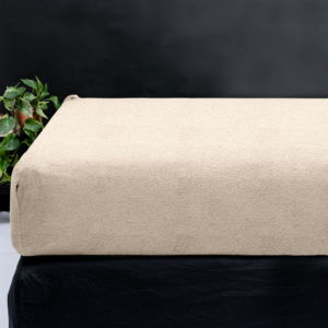 Teddy hoeslaken Taupe 90 x 200