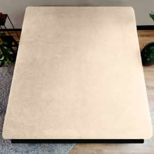 Teddy hoeslaken Taupe 90 x 200