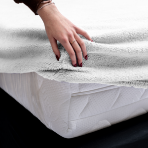 Teddy hoeslaken Wit 140 x 200