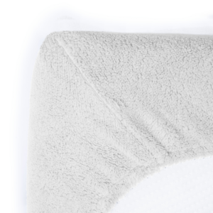 Teddy hoeslaken Wit 160 x 200