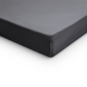 Topper Satijn Hoeslaken Antraciet 160 x 220