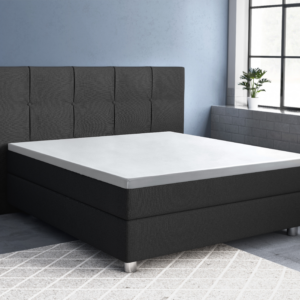 Topper Satijn Hoeslaken Wit 160 x 200