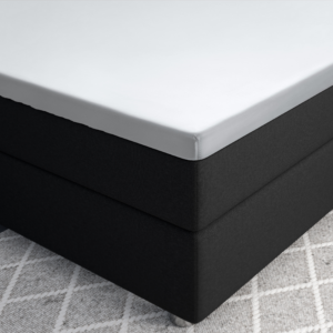 Topper Satijn Hoeslaken Wit 90 x 220