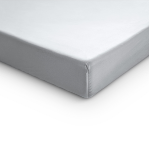 Topper Satijn Hoeslaken Wit 90 x 220