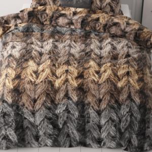 Trendy knits Bruin 240 x 200/220