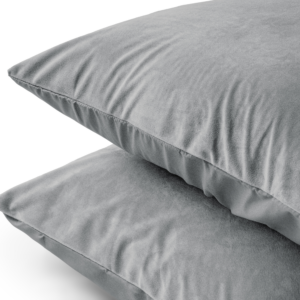 Velvet 2 in 1 kussenslopen Grijs 60 x 70