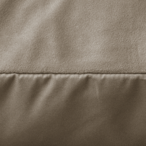 Velvet 2 in 1 kussenslopen Taupe/Grijs 60 x 70