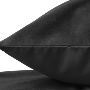 Velvet 2 in 1 kussenslopen Zwart 60 x 70