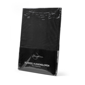 Velvet 2 in 1 kussenslopen Zwart 60 x 70