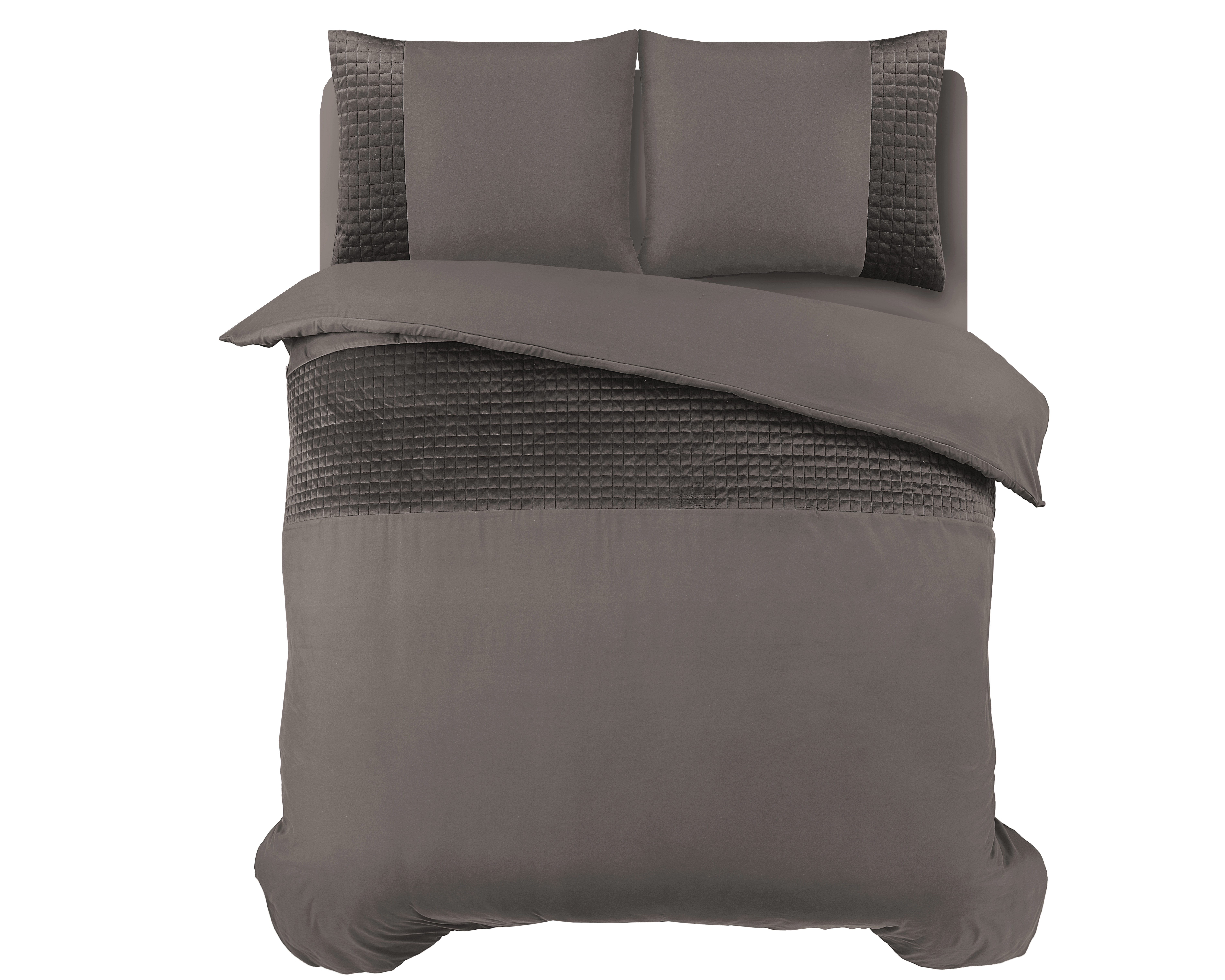 Velvet Band Taupe 200 x 220