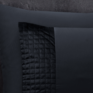 Velvet Band Zwart 200 x 220