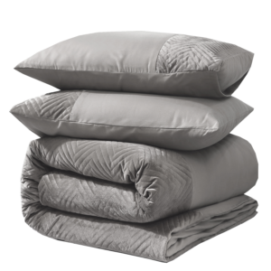 Velvet Crossline Zand/Grijs 200 x 200/220