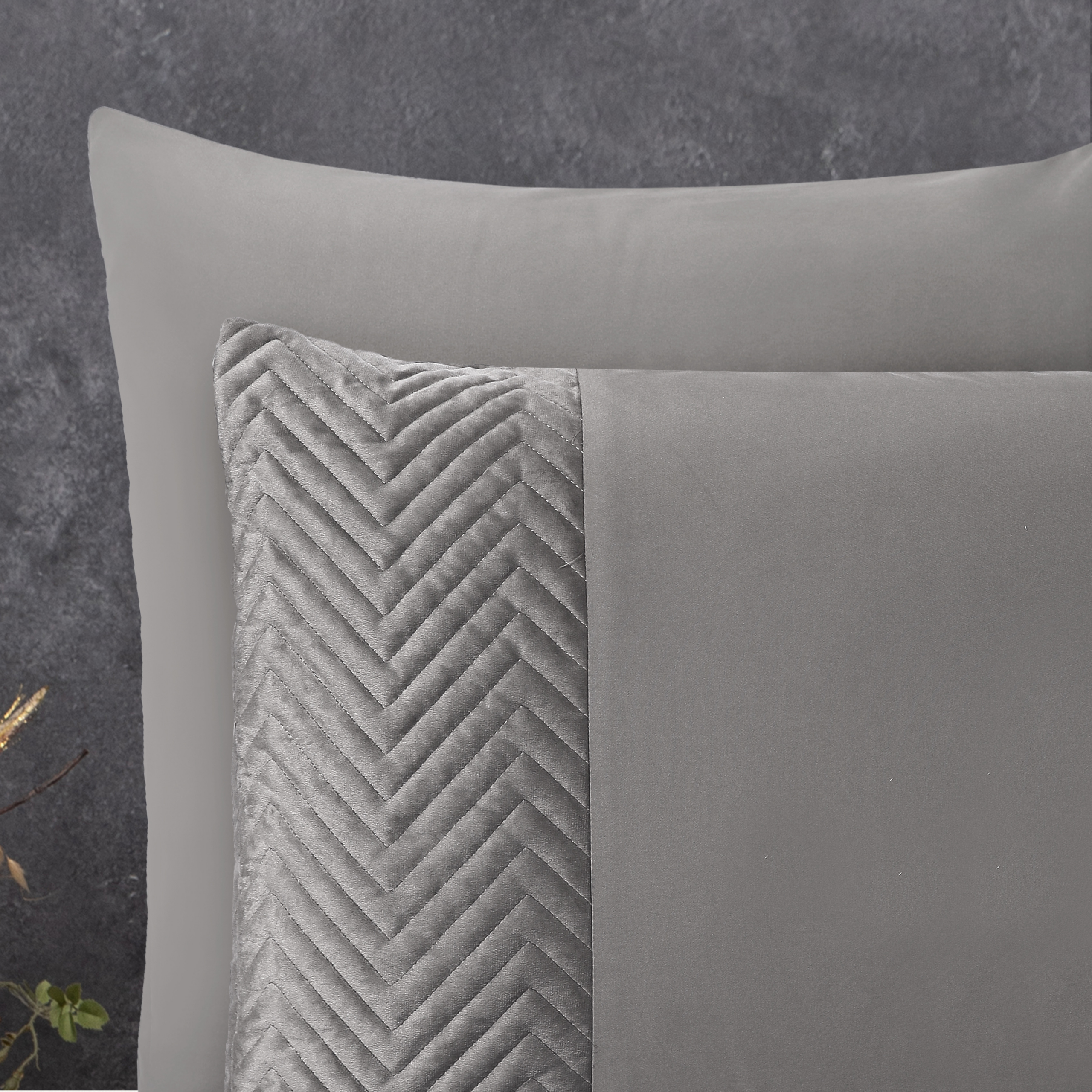 Velvet Crossline Zand/Grijs 240 x 200/220