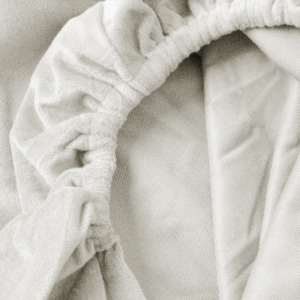 Velvet Hoeslaken Creme 180 x 200