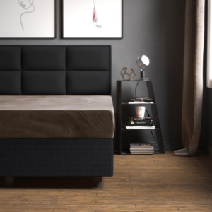 Velvet Hoeslaken Taupe 180 x 200