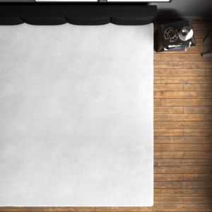 Velvet Hoeslaken Wit 160 x 200