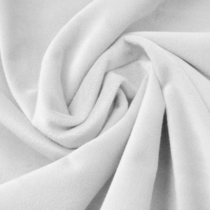 Velvet Hoeslaken Wit 160 x 200