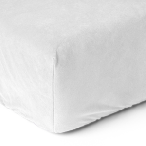 Velvet Hoeslaken Wit 90 x 200