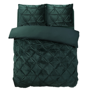 Velvet Pintuck Groen 140 x 200/220