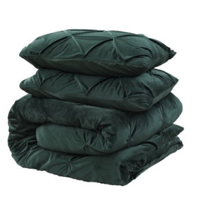 Velvet Pintuck Groen 240 x 200/220