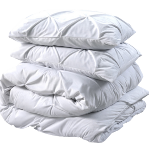 Velvet Pintuck Wit 200 x 200/220