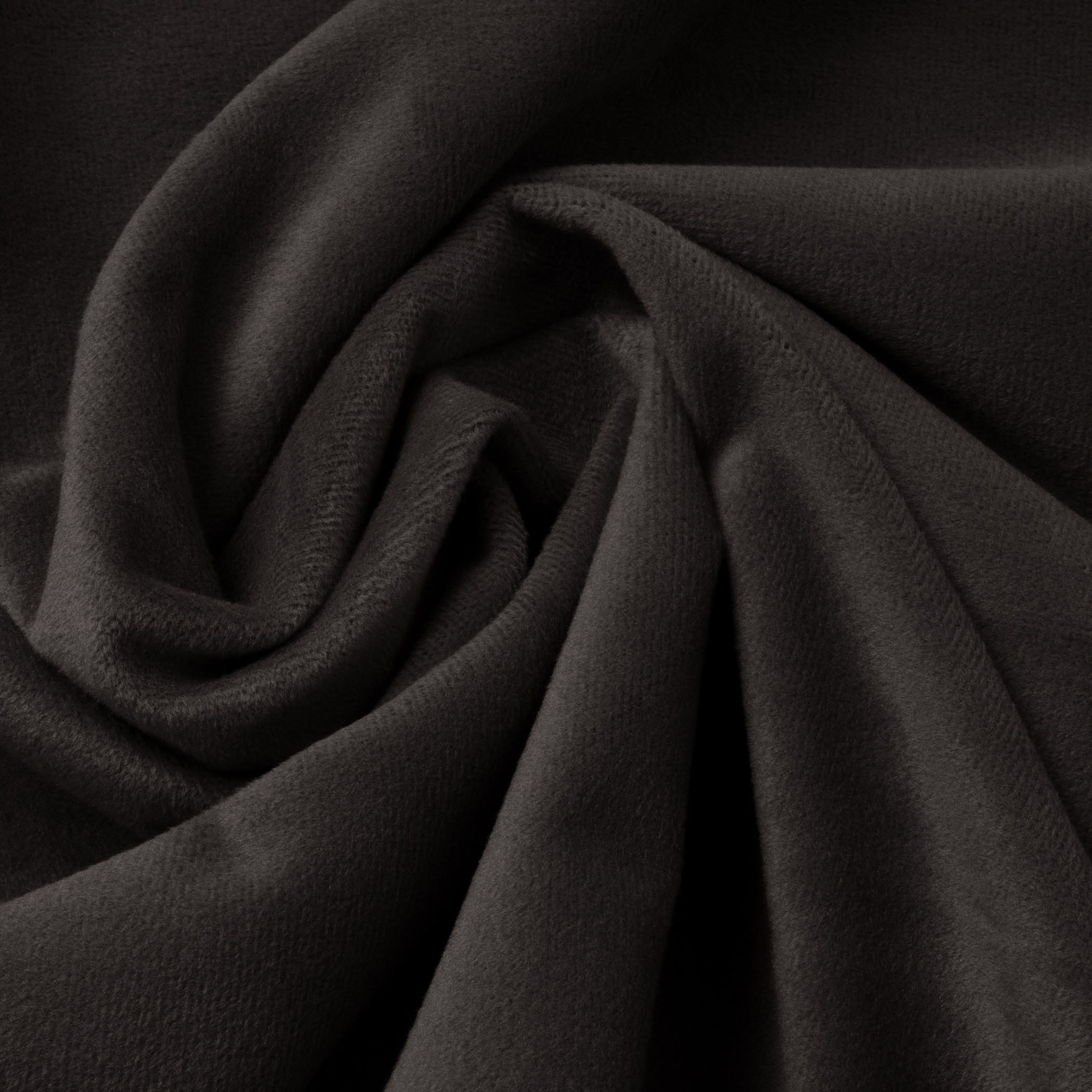 Velvet Piping Deep Taupe 140 x 220