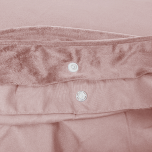 Velvet Piping Soft Pink 140 x 220