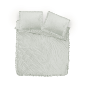 Velvet Ruffles Cappuccino Wit 140 x 220