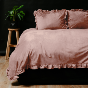 Velvet Ruffles Oud Roze 240 x 220